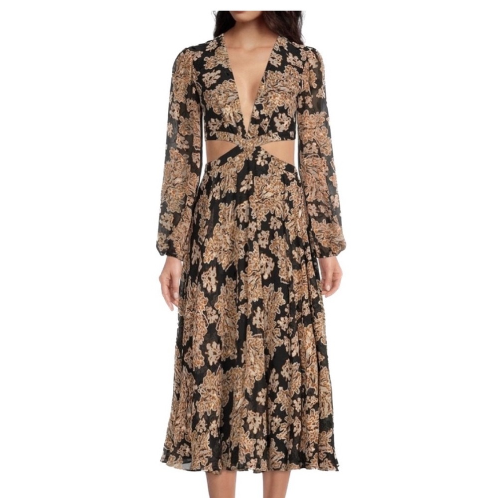 Gianni Bini Cutout Maxi Dress